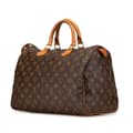 Miniatyrbilde 2 av 10: Pre-owned Louis Vuitton Monogram Speedy 35 Brown