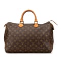 Miniatyrbilde 1 av 10: Pre-owned Louis Vuitton Monogram Speedy 35 Brown