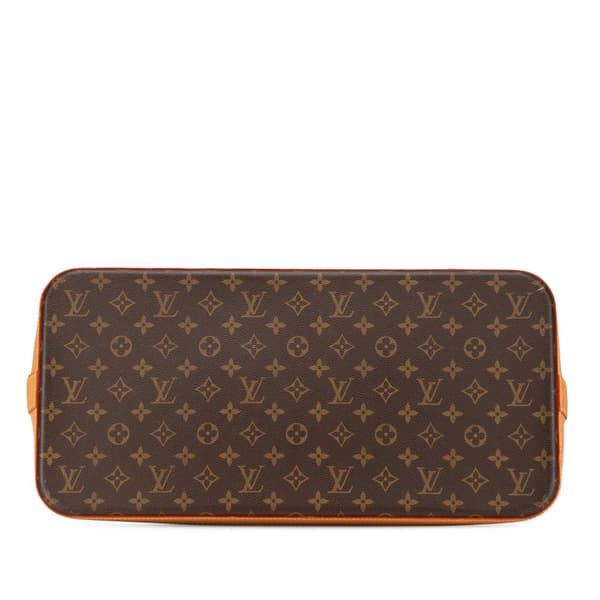 Pre-owned Louis Vuitton Monogram Alma Voyage MM Brown