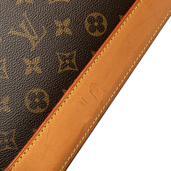 Pre-owned Louis Vuitton Monogram Alma Voyage MM Brown