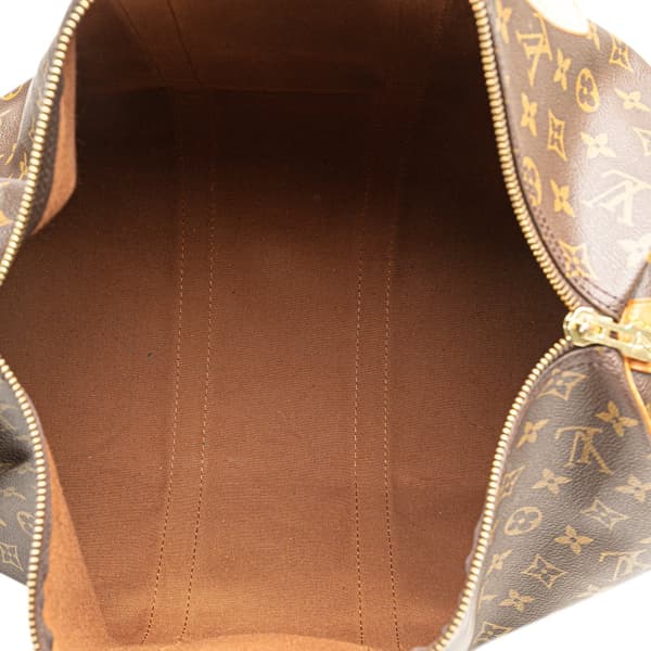 Pre-owned Louis Vuitton Monogram Keepall 45 Brown