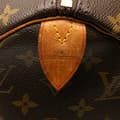Miniatyrbilde 5 av 10: Pre-owned Louis Vuitton Monogram Keepall 45 Brown