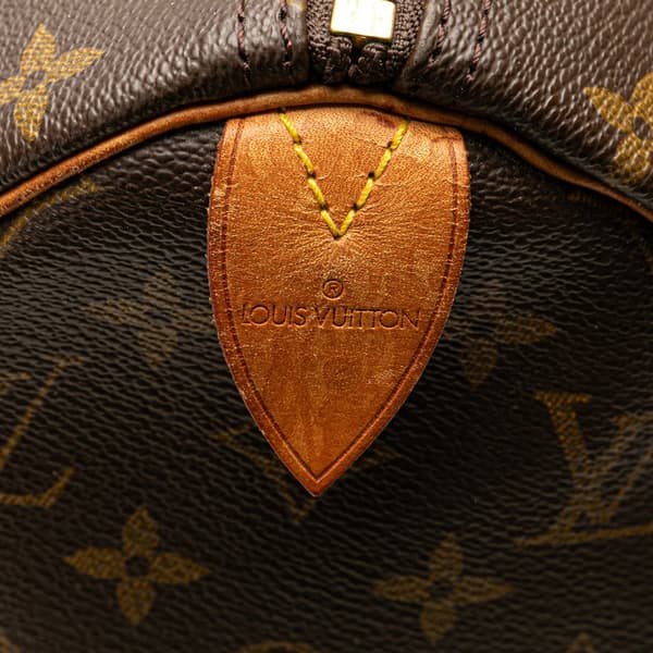 Pre-owned Louis Vuitton Monogram Keepall 45 Brown