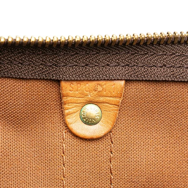Pre-owned Louis Vuitton Monogram Keepall 45 Brown