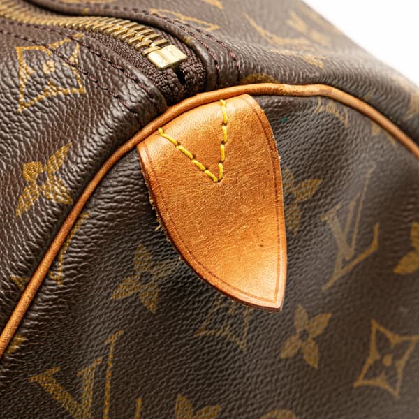 Pre-owned Louis Vuitton Monogram Keepall 45 Brown