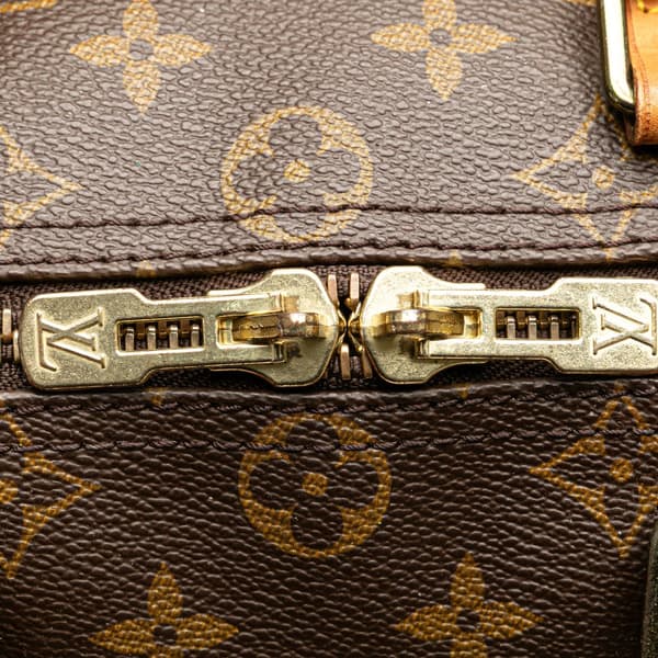 Pre-owned Louis Vuitton Monogram Keepall 45 Brown