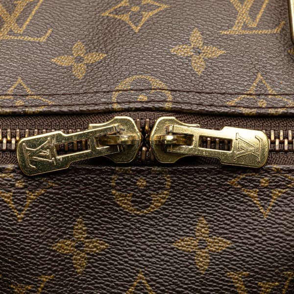 Pre-owned Louis Vuitton Monogram Keepall 50 Brown