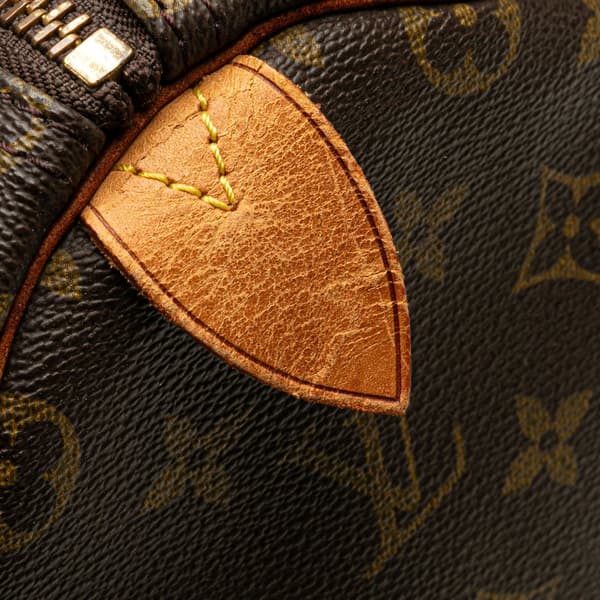 Pre-owned Louis Vuitton Monogram Keepall 50 Brown