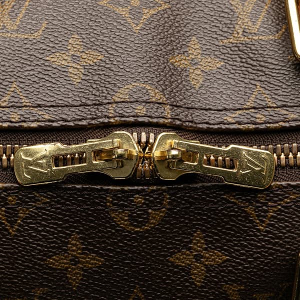 Pre-owned Louis Vuitton Monogram Keepall 50 Brown