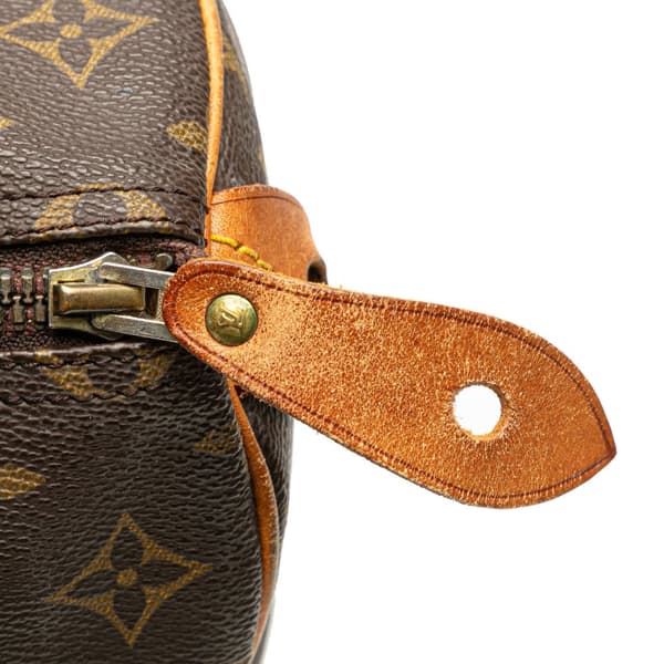 Pre-owned Louis Vuitton Monogram Speedy 35 Brown