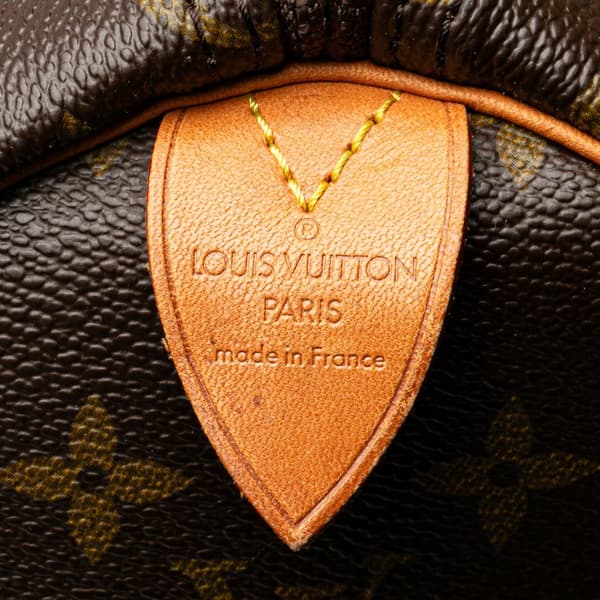 Pre-owned Louis Vuitton Monogram Keepall 50 Brown