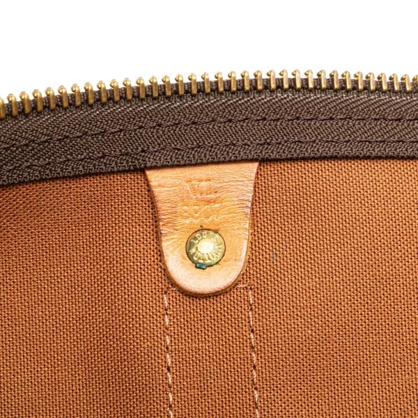 Pre-owned Louis Vuitton Monogram Keepall 45 Brown