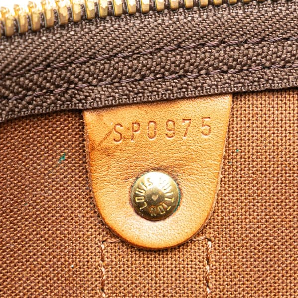 Pre-owned Louis Vuitton Monogram Keepall 55 Brown