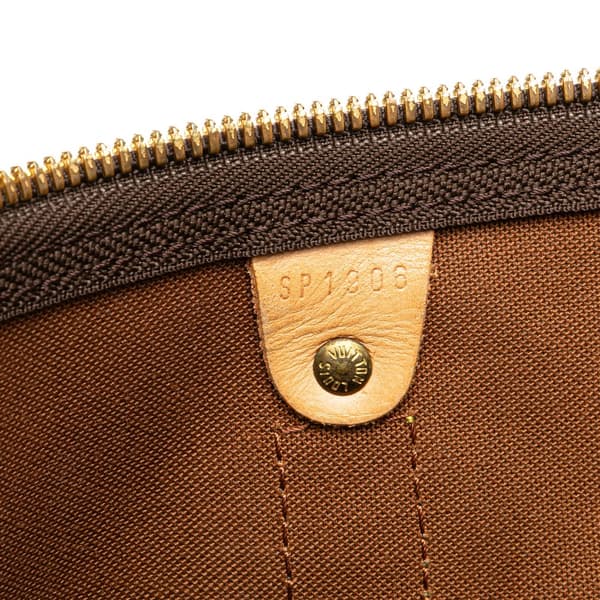 Pre-owned Louis Vuitton Monogram Keepall 45 Brown