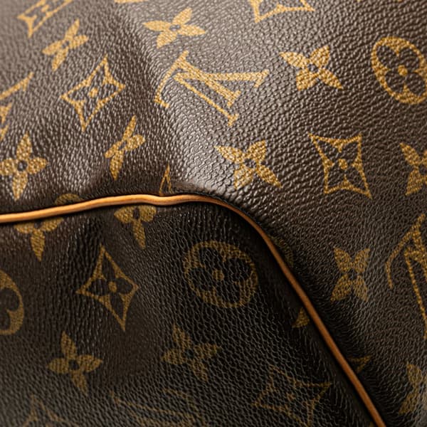Pre-owned Louis Vuitton Monogram Keepall 45 Brown