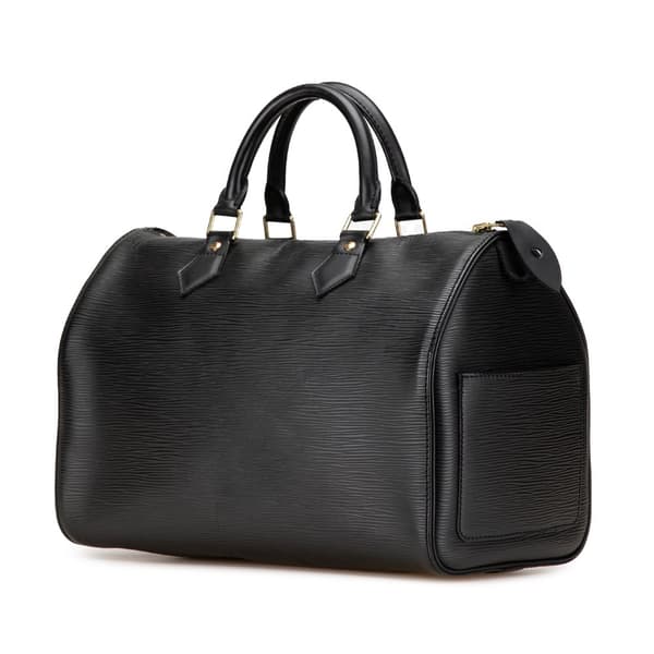 Pre-owned Louis Vuitton Epi Speedy 30 Black