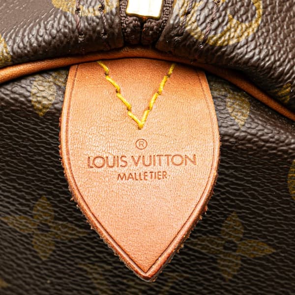 Pre-owned Louis Vuitton Monogram Keepall 50 Brown