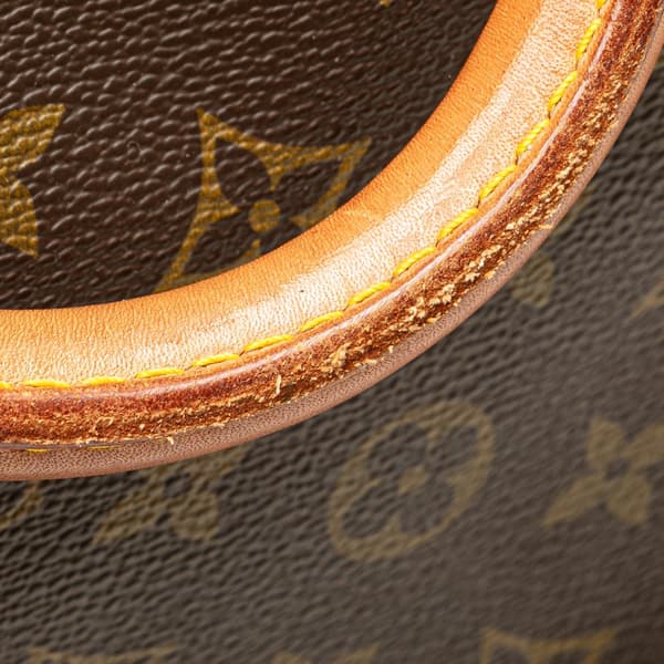 Pre-owned Louis Vuitton Monogram Keepall 50 Brown
