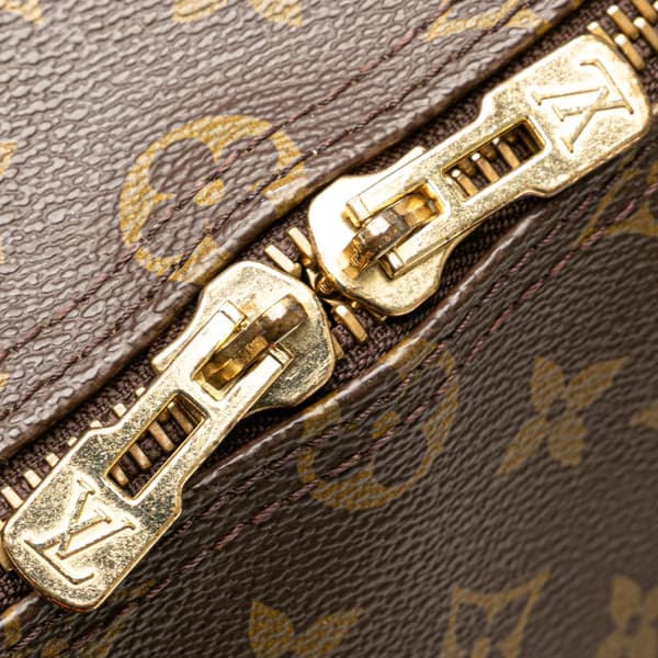 Pre-owned Louis Vuitton Monogram Keepall 50 Brown