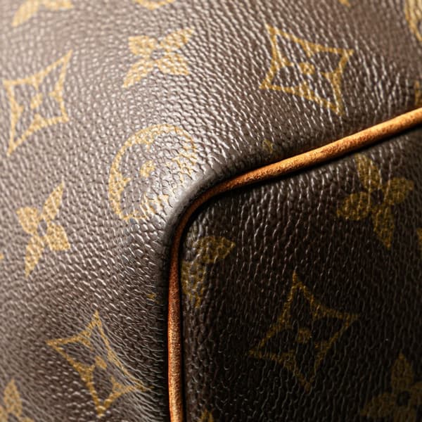 Pre-owned Louis Vuitton Monogram Keepall 50 Brown