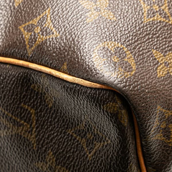 Pre-owned Louis Vuitton Monogram Keepall 50 Brown