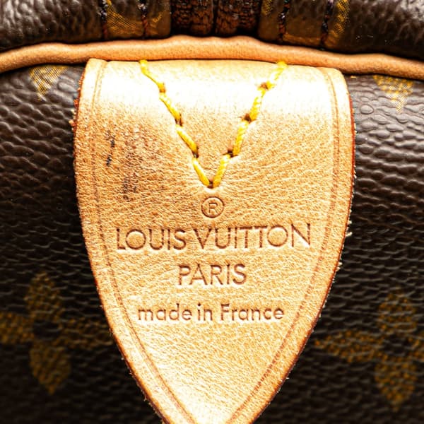 Pre-owned Louis Vuitton Monogram Keepall 55 Brown