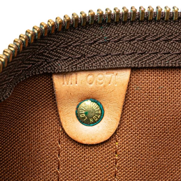 Pre-owned Louis Vuitton Monogram Keepall 55 Brown