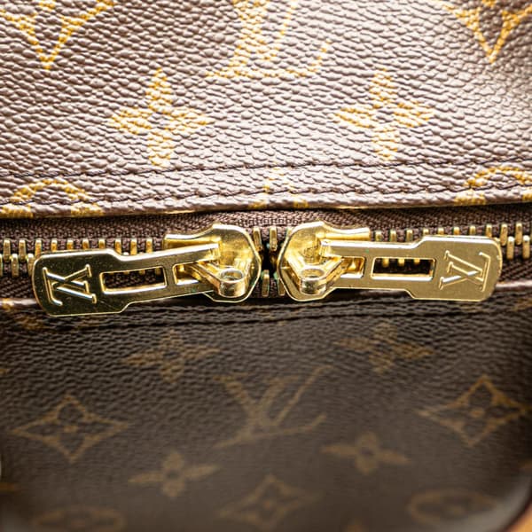 Pre-owned Louis Vuitton Monogram Keepall 55 Brown
