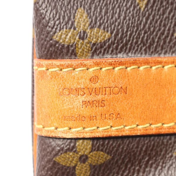 Pre-owned Louis Vuitton Monogram Keepall Bandouliere 60 Brown