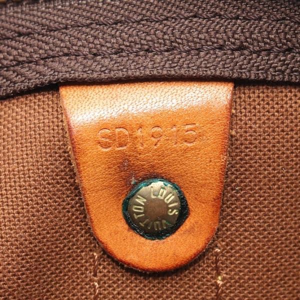 Pre-owned Louis Vuitton Monogram Keepall Bandouliere 60 Brown