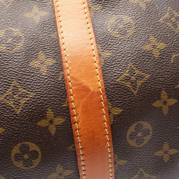 Pre-owned Louis Vuitton Monogram Keepall Bandouliere 60 Brown