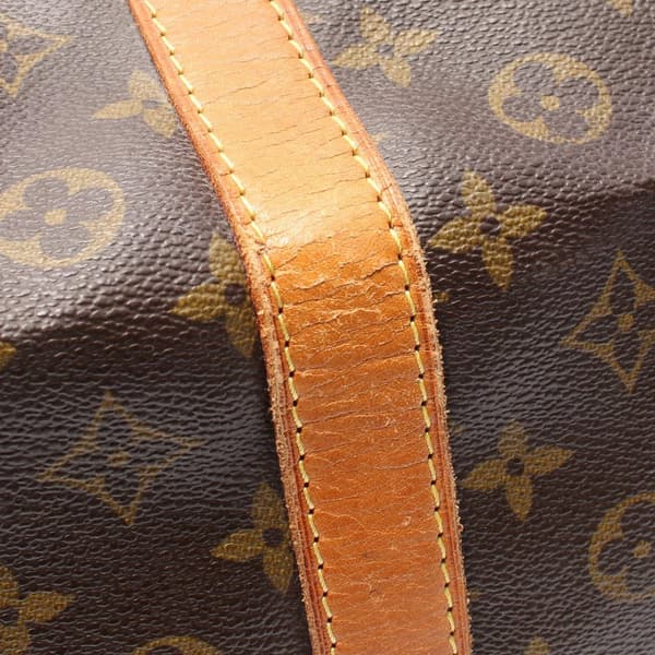 Pre-owned Louis Vuitton Monogram Keepall Bandouliere 60 Brown