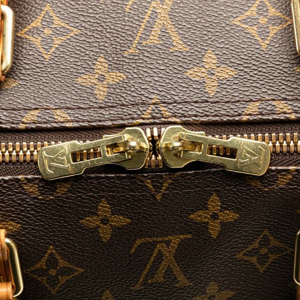 Pre-owned Louis Vuitton Monogram Keepall 55 Brown