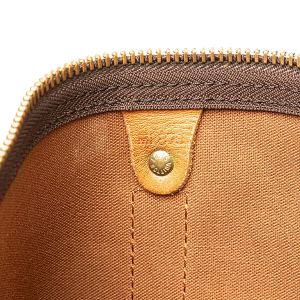 Pre-owned Louis Vuitton Monogram Keepall 55 Brown