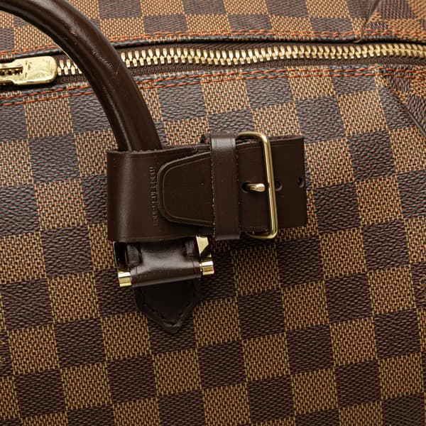 Pre-owned Louis Vuitton Damier Ebene Ribera GM Brown