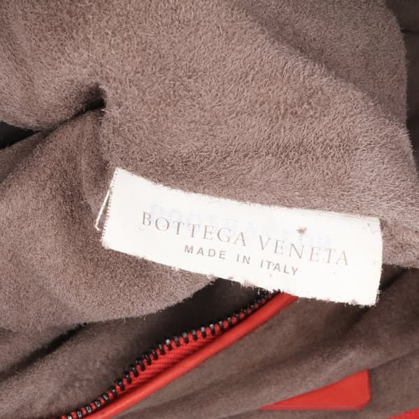 Pre-owned Bottega Veneta Soft Leather Duffle Bag Orange