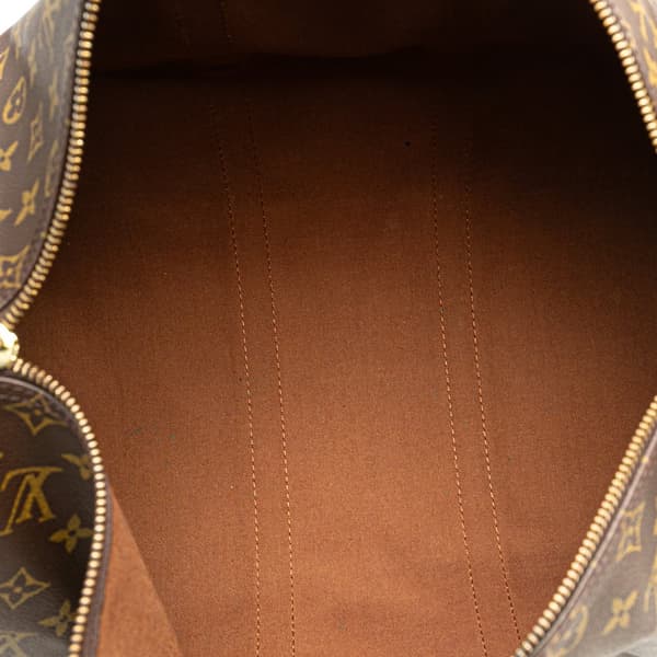 Pre-owned Louis Vuitton Monogram Keepall 45 Brown