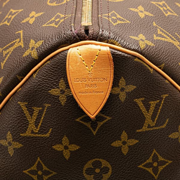 Pre-owned Louis Vuitton Monogram Keepall 45 Brown