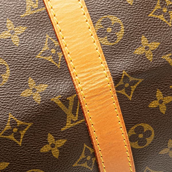 Pre-owned Louis Vuitton Monogram Keepall 45 Brown