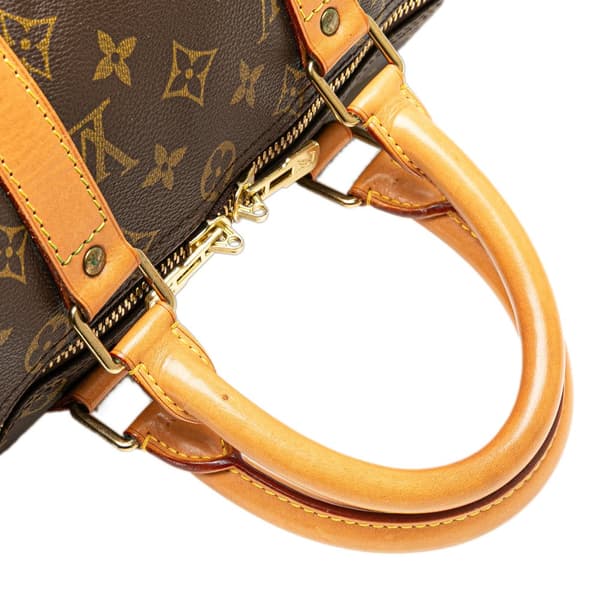 Pre-owned Louis Vuitton Monogram Keepall 45 Brown