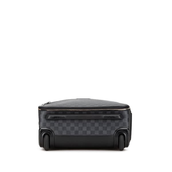 Pre-owned Louis Vuitton Damier Graphite Pegase 55 Black
