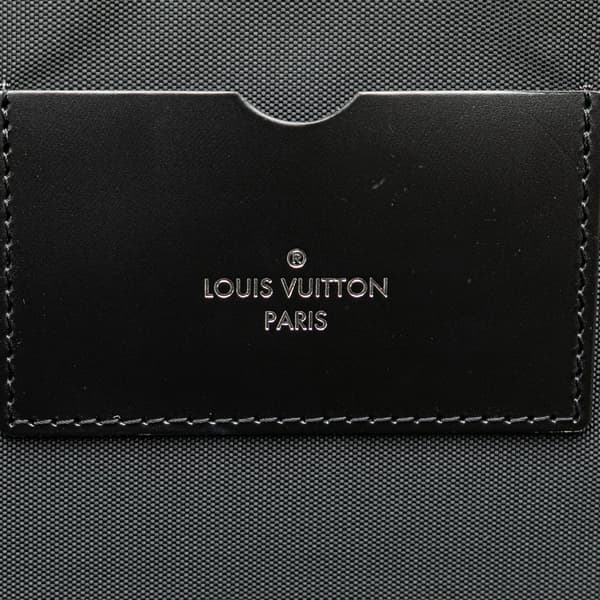 Pre-owned Louis Vuitton Damier Graphite Pegase 55 Black