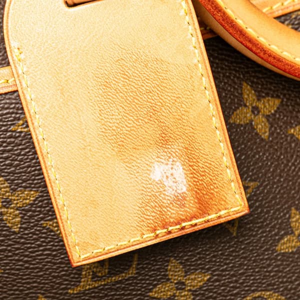 Pre-owned Louis Vuitton Monogram Alize 24 Heures Brown