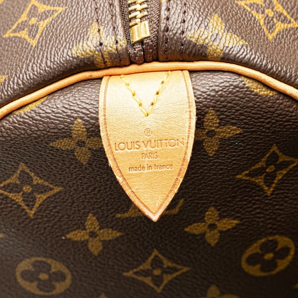 Pre-owned Louis Vuitton Monogram Keepall 60 Brown