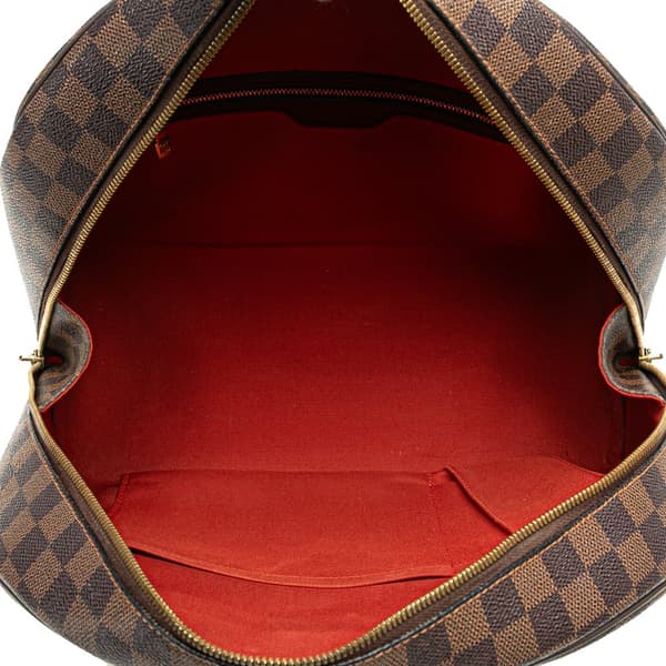Pre-owned Louis Vuitton Damier Ebene Nolita Brown