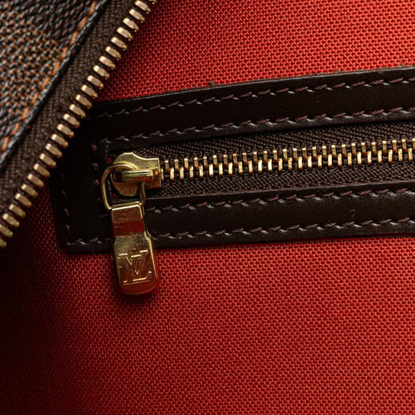 Pre-owned Louis Vuitton Damier Ebene Nolita Brown