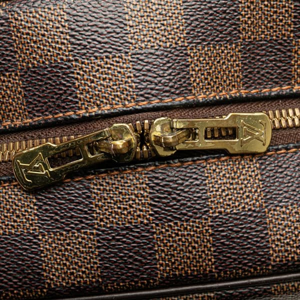 Pre-owned Louis Vuitton Damier Ebene Nolita Brown
