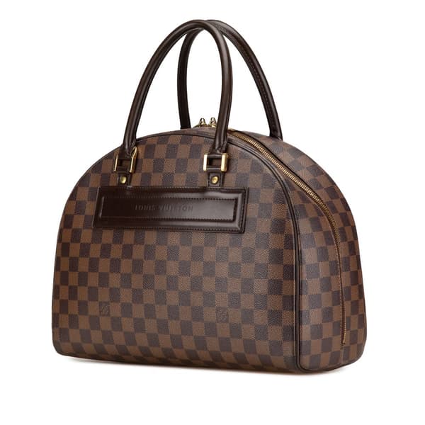 Pre-owned Louis Vuitton Damier Ebene Nolita Brown