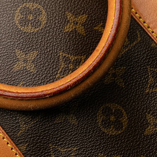 Pre-owned Louis Vuitton Monogram Keepall Bandouliere 50 Brown