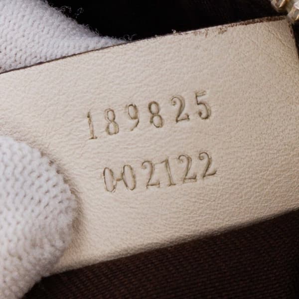 Pre-owned Gucci GG Canvas Trophy Boston Bag Brown